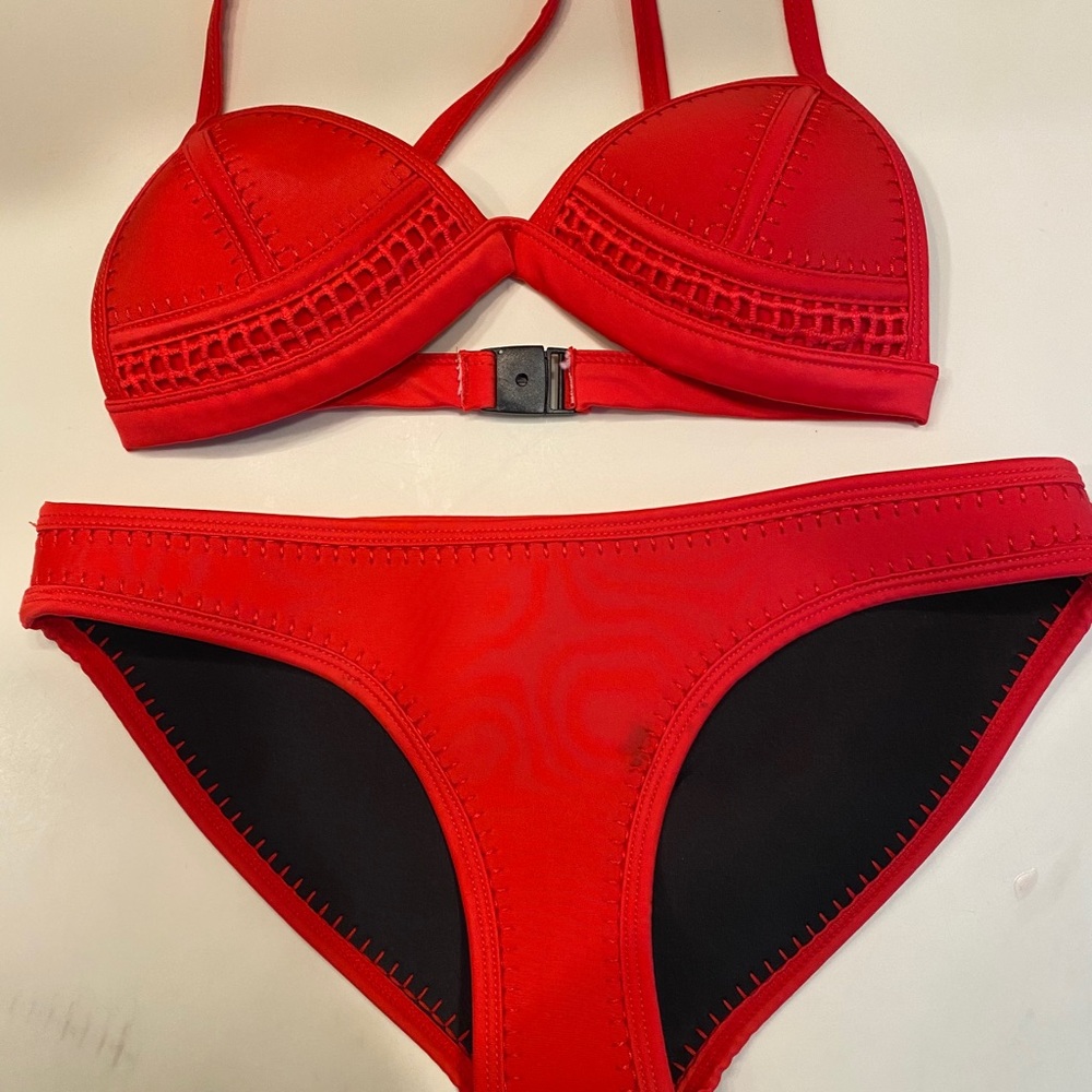 Triangl Red Bikini